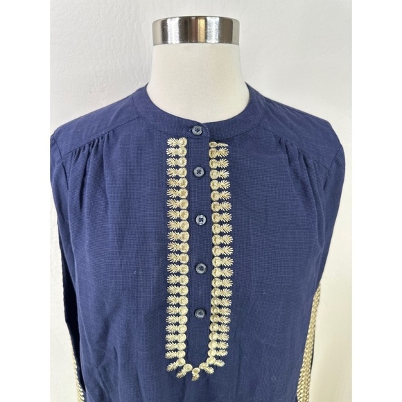 Boden Embellished Long Sleeve Mock Neck Top - Picture 6 of 10